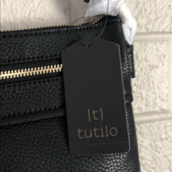 {t} tutilo Black crossbody bag/purse - Picture 2 of 6